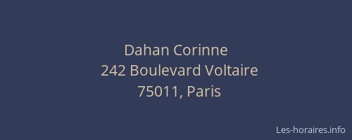 Dahan Corinne
