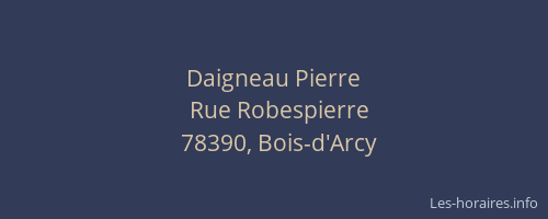 Daigneau Pierre