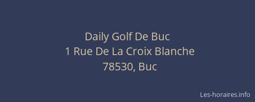 Daily Golf De Buc