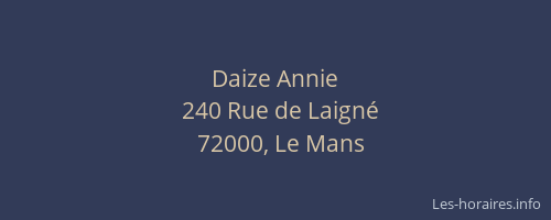 Daize Annie