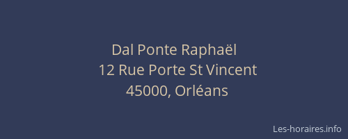 Dal Ponte Raphaël