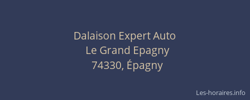 Dalaison Expert Auto