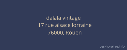 dalala vintage