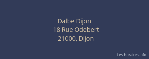 Dalbe Dijon
