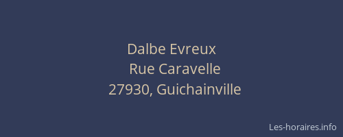 Dalbe Evreux