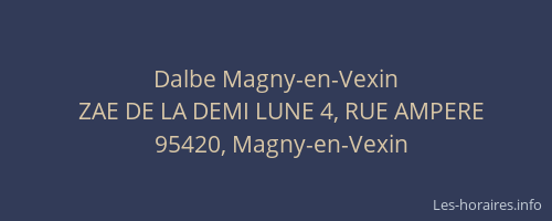 Dalbe Magny-en-Vexin