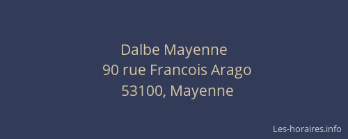 Dalbe Mayenne