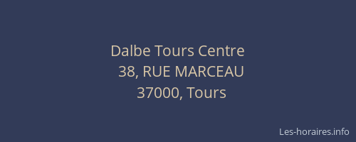 Dalbe Tours Centre