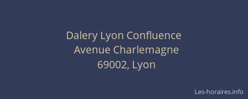 Dalery Lyon Confluence