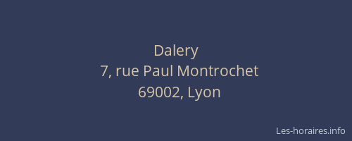 Dalery