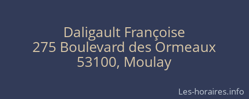 Daligault Françoise