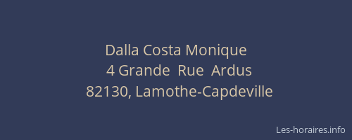 Dalla Costa Monique