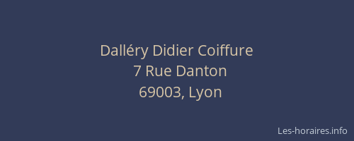 Dalléry Didier Coiffure