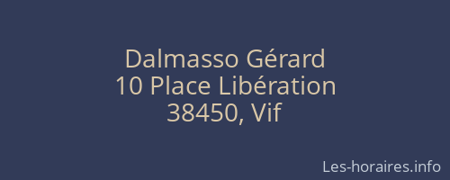 Dalmasso Gérard