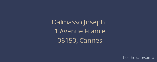 Dalmasso Joseph