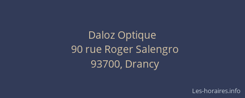 Daloz Optique