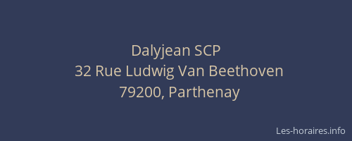 Dalyjean SCP