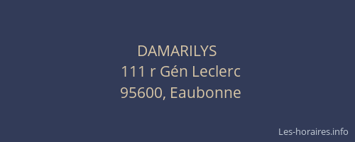 DAMARILYS