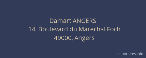Damart ANGERS