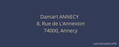 Damart ANNECY