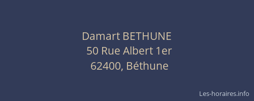 Damart BETHUNE