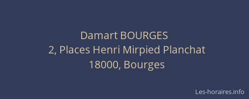 Damart BOURGES