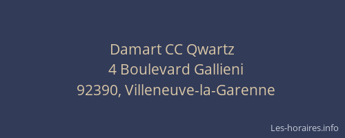 Damart CC Qwartz
