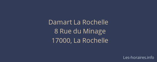 Damart La Rochelle