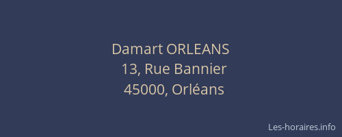 Damart ORLEANS