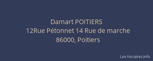 Damart POITIERS
