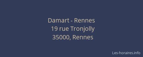 Damart - Rennes