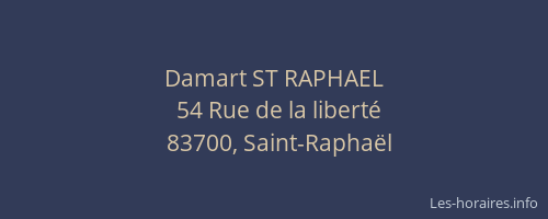 Damart ST RAPHAEL