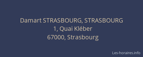 Damart STRASBOURG, STRASBOURG