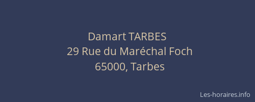 Damart TARBES