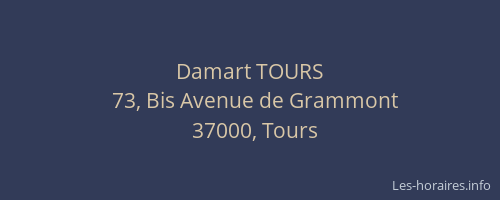 Damart TOURS