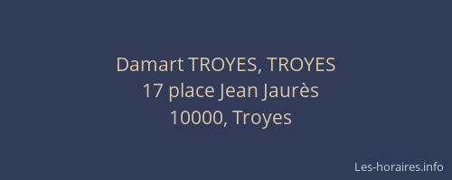 Damart TROYES, TROYES