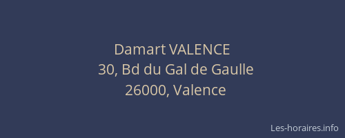 Damart VALENCE