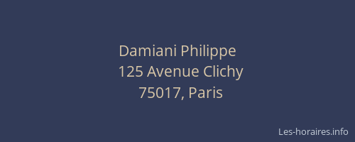 Damiani Philippe