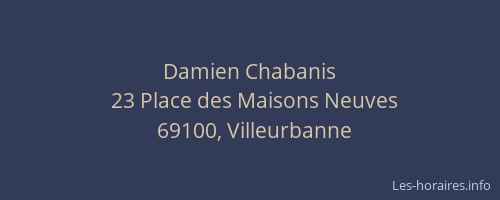 Damien Chabanis