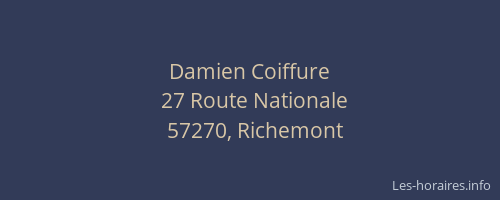 Damien Coiffure