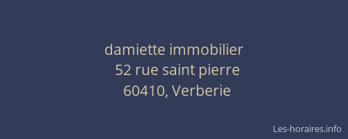 damiette immobilier