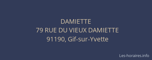 DAMIETTE