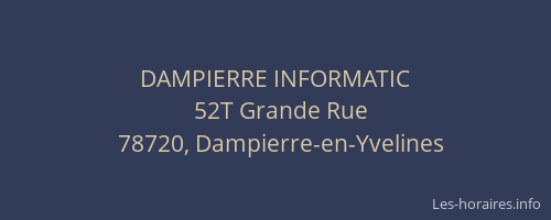 DAMPIERRE INFORMATIC