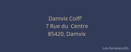 Damvix Coiff'