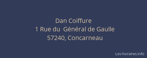 Dan Coiffure