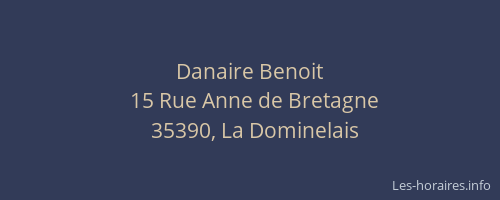 Danaire Benoit