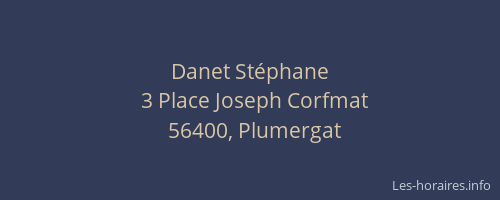 Danet St&eacute;phane