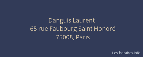 Danguis Laurent