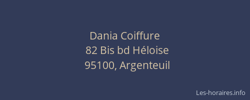 Dania Coiffure