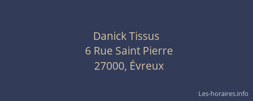 Danick Tissus
